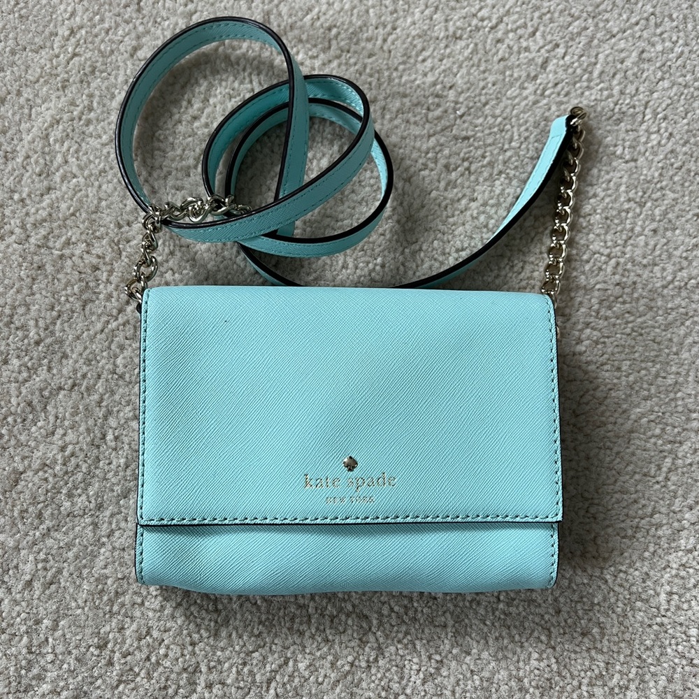 Kate Spade Light Blue Crossbody Bag